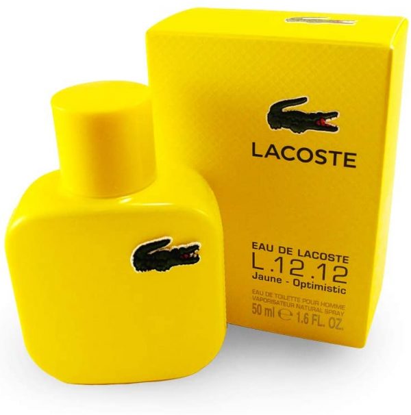 yellow lacoste perfume